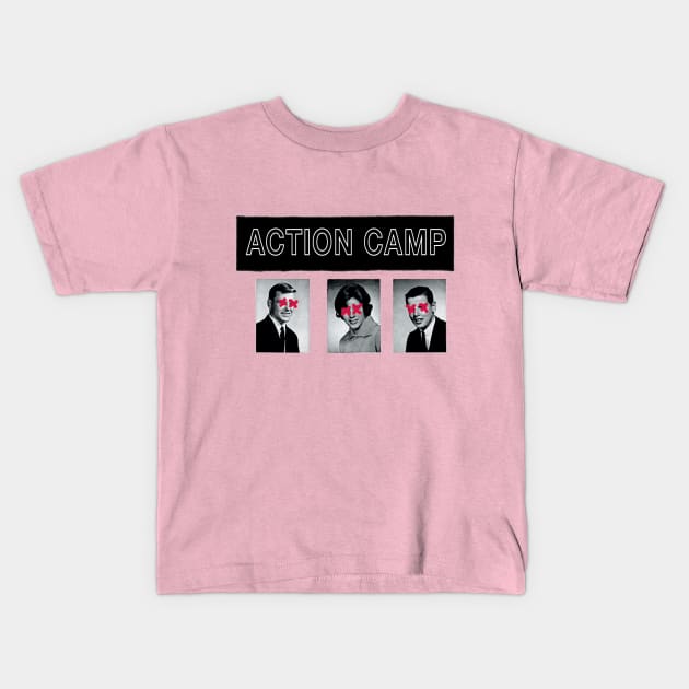 Action Camp - Death Discs Kids T-Shirt by ActionCamp